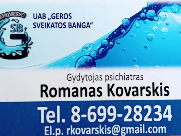 Psichiatras namuose: kokybiška pagalba vis? par? Lietuvoje||Gydytojas psichiatras namuose: detoksikacija ir atstatymas||Psichikos sutrikim? gydymas namuose: patirtis ir pagalba 24/7||Romanas Kovarskis: psichiatrin? pagalba namuose visoje Lietuvoje||Profesionali psichiatro pagalba namuose: detoksikacija ir atstatymas