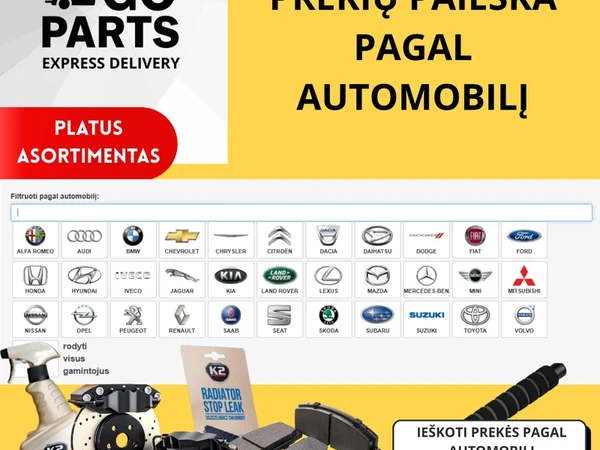 Kokybės automobilių dalys – pigiau ir greičiau!