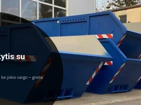 Konteineri? nuoma Kaune – tvarkom?s greitai!
