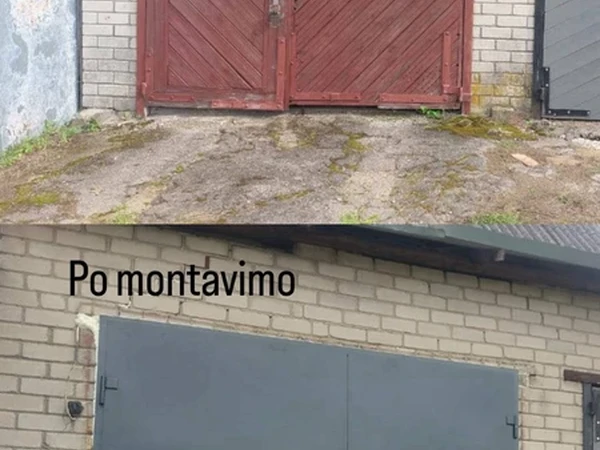 Atnaujinkite garažą saugiais ir šiltais vartais||Metaliniai vartai – tvirti, saugūs ir ilgaamžiai||Pamirškite senus vartus – gaukite patikimumą||Šilti garažo vartai su milteliniu dažymu