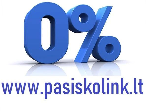 Pirmas kreditas nemokamai – iki 1000 € be palūkanų metams!