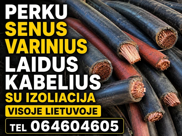Superkame varinius kabelius – atvykstame patys! 064604605
