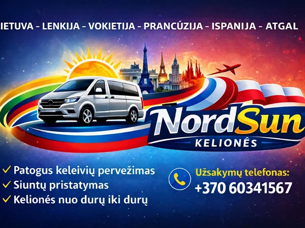 Siuntos iš Lietuvos į Europą nuo 30€