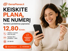 5G Neribotas planas su EU internetu