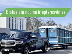 BIOTUALETŲ NUOMA IR APTARNAVIMAS