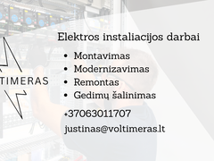 Elektros instaliacija Kaune ir aplinkui||Montuojame elektrik? Kaune ir 80km||Greita elektros instaliacija Kauno regione||Profesionali elektrika 80km spinduliu||Saugi instaliacija naujiems ir seniems b?stams||Išmani nam? elektra – montavimas Kaune||Sutvarkysime elektros gedimus Kaune ir aplink