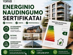 Skubus energinio naudingumo sertifikatas