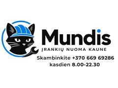 Įrankių nuoma Kaune – MUNDIS.lt