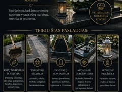 Kapų tvarkymo ir priežiūros paslaugos