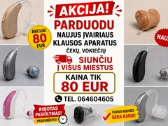 klausos aparatai