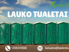 Lauko tualetų nuoma