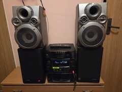 Muzikiniai centrai Panasonic Samsung 