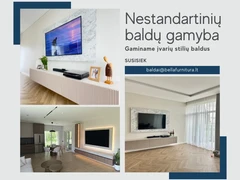 Nestandartinių korpusinių Baldų gamyba Kaune