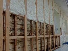 Pastatų šiltinimas poliuretano putomis