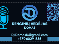 Renginių vedėjo ir dj paslaugos visoje Lietuvoje