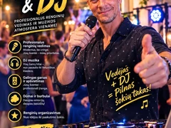 Renginių vedėjo ir dj paslaugos visoje Lietuvoje