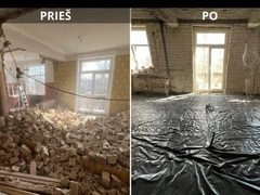 Senų būsto remonto paruošimas ir demontavimas