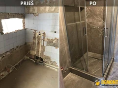 Senų būsto remonto paruošimas ir demontavimas
