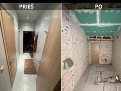 Senų būsto remonto paruošimas ir demontavimas
