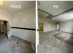 Senų būsto remonto paruošimas ir demontavimas