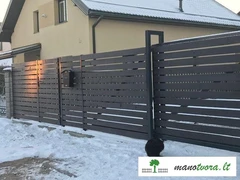 Tvoros aukš?iai nuo 0,63m iki 2,43m
